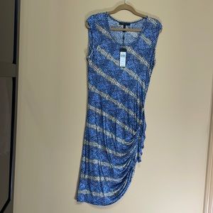 BCBG Summer Dress in blue Size L